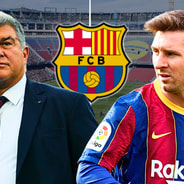 Joan Laporta, Lionel Messi, Barcelona
