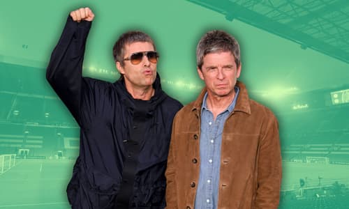 Liam and Noel Gallagher, Oasis, Celtic Park