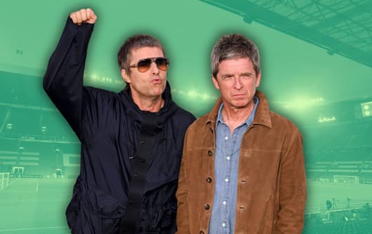 Liam and Noel Gallagher, Oasis, Celtic Park