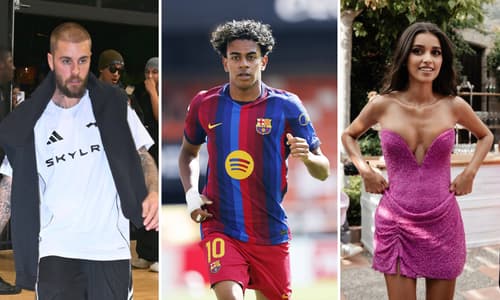 Justin Bieber, Lamine Yamal, Inés García