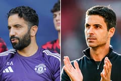 Ruben Amorim, Mikel Arteta, Man Utd, Arsenal