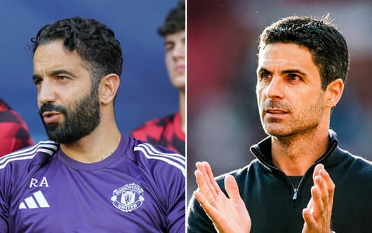 Ruben Amorim, Mikel Arteta, Man Utd, Arsenal