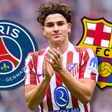 Julian Alvarez, Transfer rumours, PSG, Barcelona