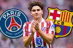 Julian Alvarez, Transfer rumours, PSG, Barcelona