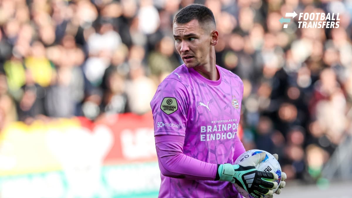 THE HAGUE PSV Eindhoven goalkeeper Matej Kovar during the Vriendenloterij Eredivisie match between ADO The Hague and PSV at WerkTalent Stadion on October 17, 2026, in The Hague, Netherlands PETER LOUS EYE4IMAGES DeFodi Images