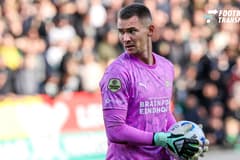THE HAGUE PSV Eindhoven goalkeeper Matej Kovar during the Vriendenloterij Eredivisie match between ADO The Hague and PSV at WerkTalent Stadion on October 17, 2026, in The Hague, Netherlands PETER LOUS EYE4IMAGES DeFodi Images