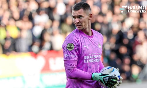 THE HAGUE PSV Eindhoven goalkeeper Matej Kovar during the Vriendenloterij Eredivisie match between ADO The Hague and PSV at WerkTalent Stadion on October 17, 2026, in The Hague, Netherlands PETER LOUS EYE4IMAGES DeFodi Images