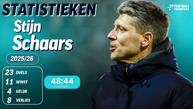 Stijn Schaars staat dit seizoen met Jong PSV vijfde in de Keuken Kampioen Divisie.