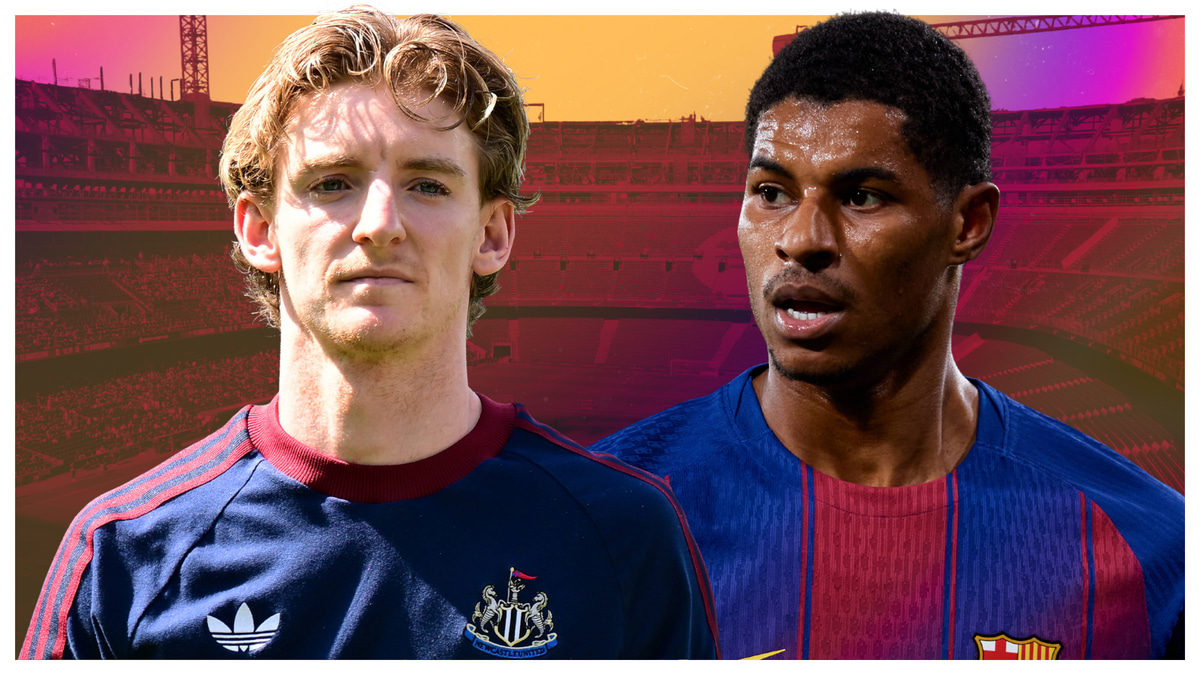 Anthony Gordon, Marcus Rashford, Barcelona