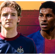 Anthony Gordon, Marcus Rashford, Barcelona