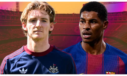Anthony Gordon, Marcus Rashford, Barcelona