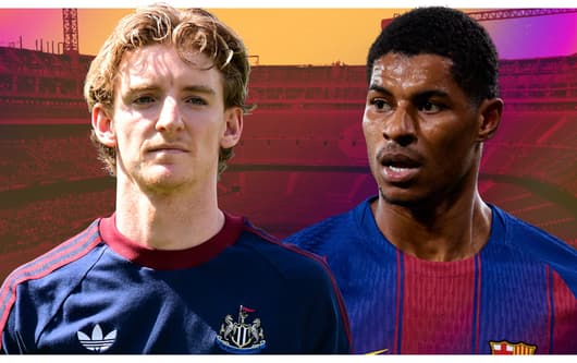 Anthony Gordon, Marcus Rashford, Barcelona