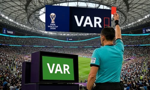 Red card, VAR, World Cup