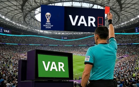 Red card, VAR, World Cup