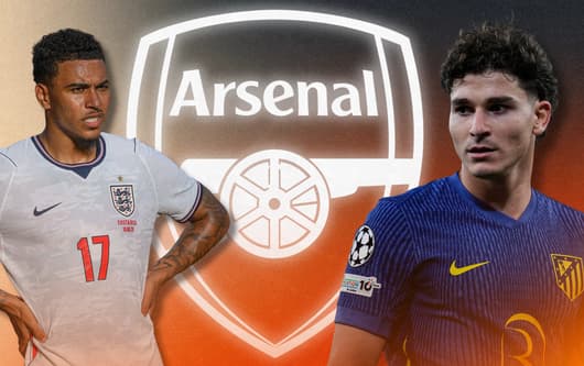 Julian Alvarez, Morgan Rogers, Arsenal