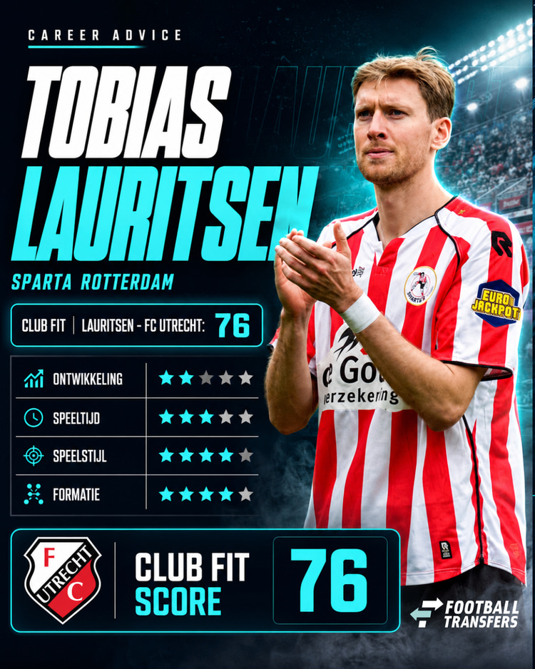 Tobias Lauritsen, FC Utrecht, Career Advice