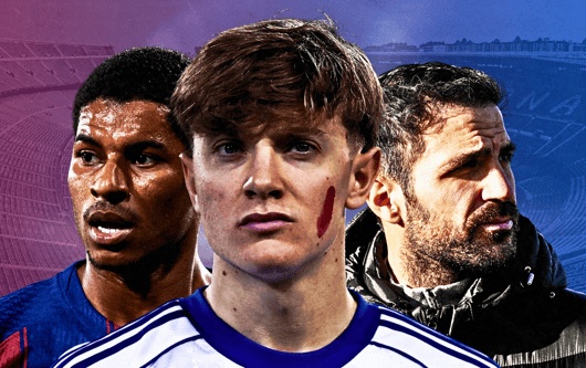 Marcus Rashford, Jesus Rodriguez, Cesc Fabregas, Barcelona