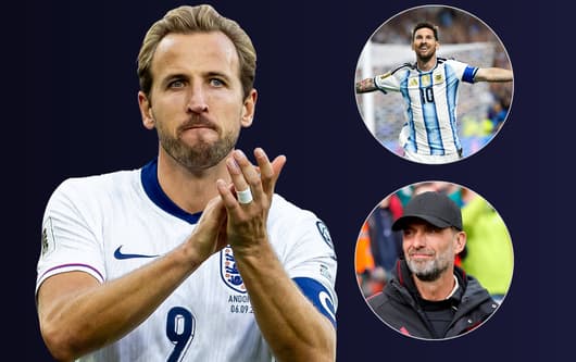 Harry Kane, Lionel Messi