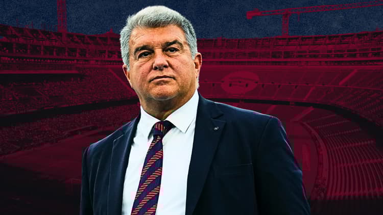 Joan Laporta: Barcelona's president is under fire