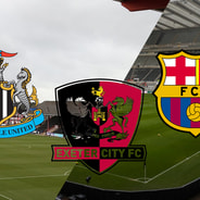 Exeter FC, Newcastle, Barcelona