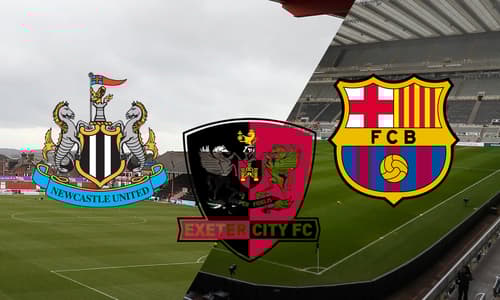 Exeter FC, Newcastle, Barcelona