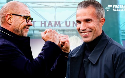 Fred Grim, Robin van Persie, WHU