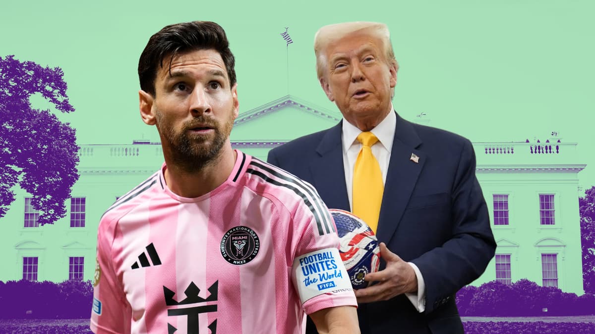 Lionel Messi and Donald Trump