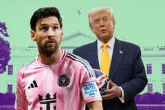 Lionel Messi and Donald Trump