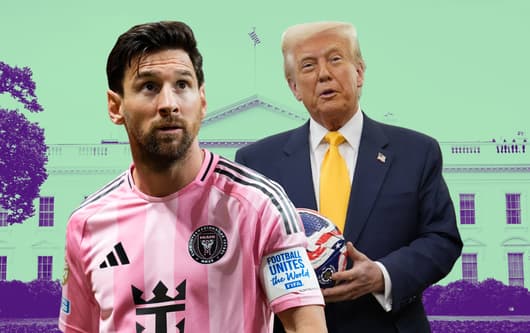 Lionel Messi and Donald Trump