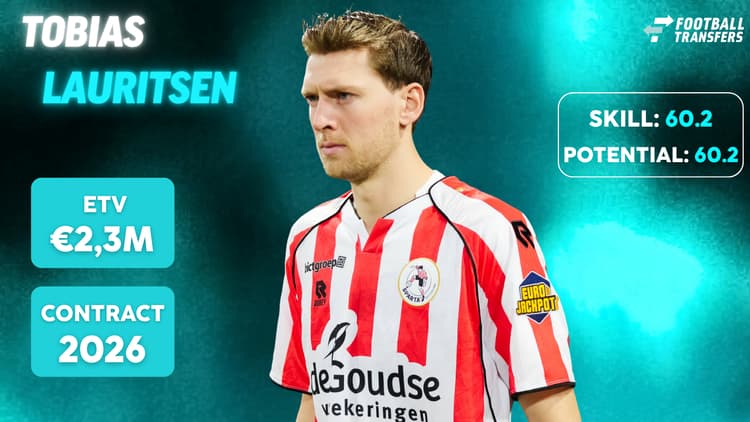 Tobias Lauritsen bij Sparta Rotterdam