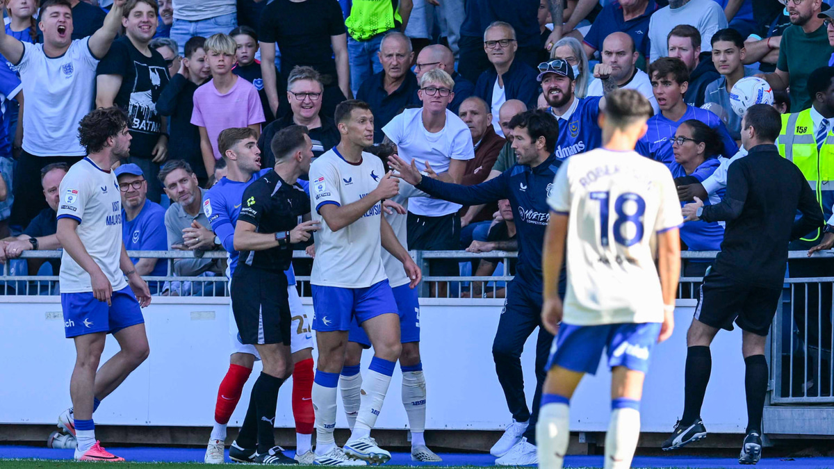 Krystian Bielik, Portsmouth v Cardiff