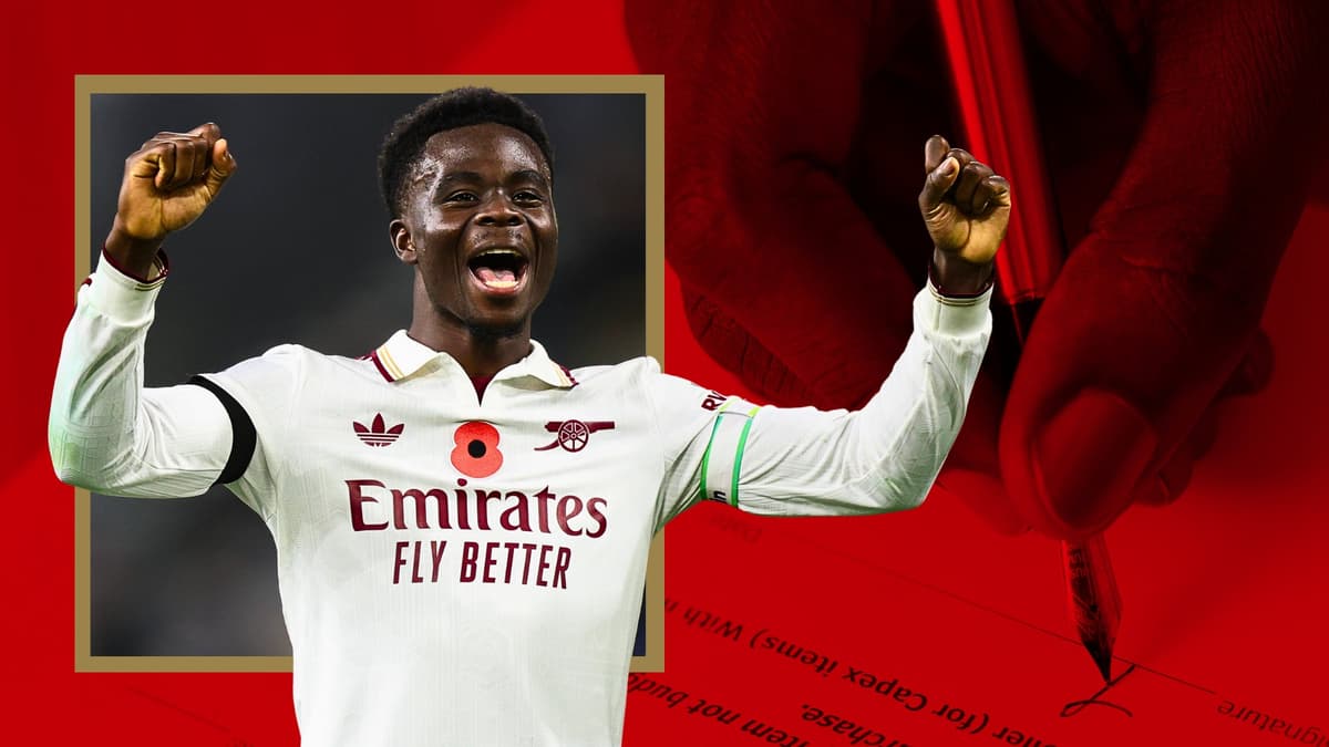 Bukayo Saka, Arsenal, new contract