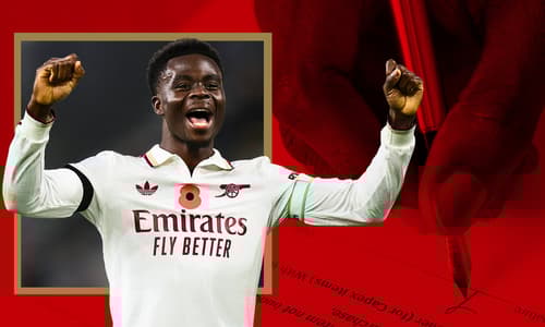 Bukayo Saka, Arsenal, new contract