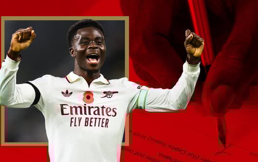 Bukayo Saka, Arsenal, new contract