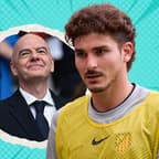 Julian Alvarez, Gianni Infantino