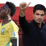 Arsenal Vinicius Junior Mikel Arteta
