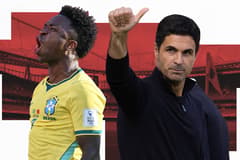 Arsenal Vinicius Junior Mikel Arteta