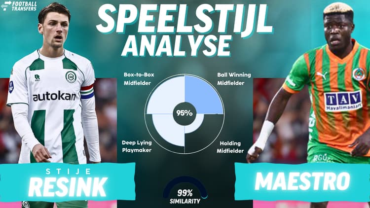 Maestro en Stije Resink vertonen veel gelijkenissen op basis van speelstijl.
