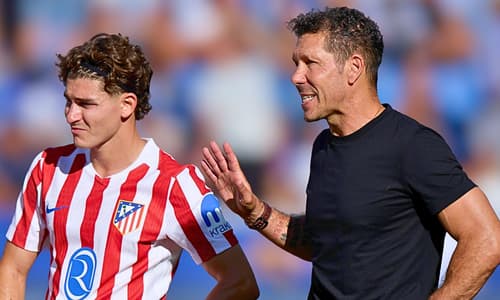 Julian Alvarez, Diego Simeone, Atletico Madrid, 2025/26