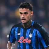 Atalanta v Pafos FC - UEFA Conference League - Season 2026-2027 Bergamo, Italy, 15th October 2026. Gianluca Scamacca of Atalanta reacts during the Atalanta vs Pafos FC UEFA Conference League , League phase match at Stadio di Bergamo, Bergamo. Pictur...