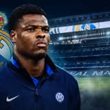 Denzel Dumfries, Real Madrid, Bernabéu