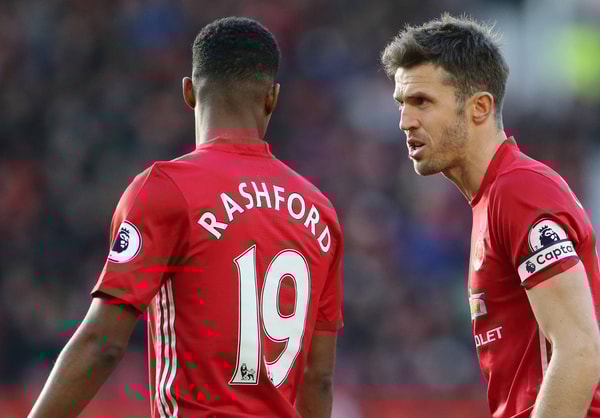 Marcus Rashford, Michael Carrick, Man Utd