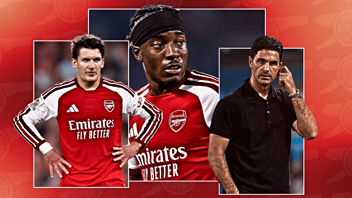 Christos Tzolis, Noni Madueke, Mikel Arteta, Arsenal