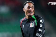 NIJMEGEN , 18-10-2026 , Stadium De Goffert , season 2026 2027 , Dutch Eredivisie football , match between NEC Nijmegen and Fortuna Sittard , picture shows NEC Nijmegen player Tjaronn Chery NEC - Fortuna Sittard  x208709973x Copyright: