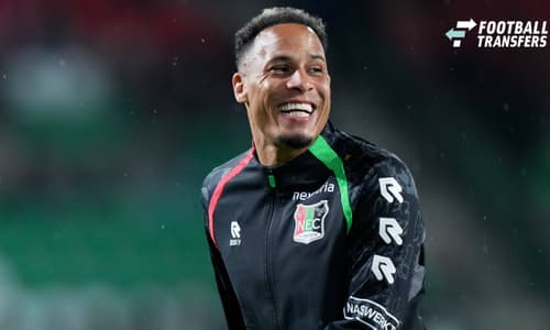 NIJMEGEN , 18-10-2026 , Stadium De Goffert , season 2026 2027 , Dutch Eredivisie football , match between NEC Nijmegen and Fortuna Sittard , picture shows NEC Nijmegen player Tjaronn Chery NEC - Fortuna Sittard  x208709973x Copyright: