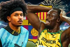 Karim Adeyemi, Usain Bolt, Barcelona