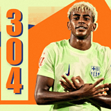 Lamine Yamal, Barcelona, celebration, 304