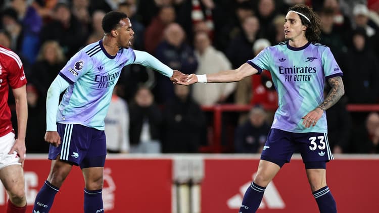 Gabriel and Riccardo Calafiori have been ever presents for Arsenal this season.