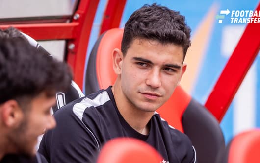 SPARTAK TRNAVA - BESIKTAS Yasin Ozcan of Besiktas during the pre season friendly football match between FC Spartak Trnava and Besiktas JK at the Anton Malatinsky Stadium (City Arena). Trnava, Slovakia, July 14, 2026. Photo by Branislav Racko Copyrig...