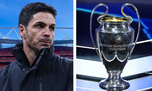 Mikel Arteta Arsenal Champions League
